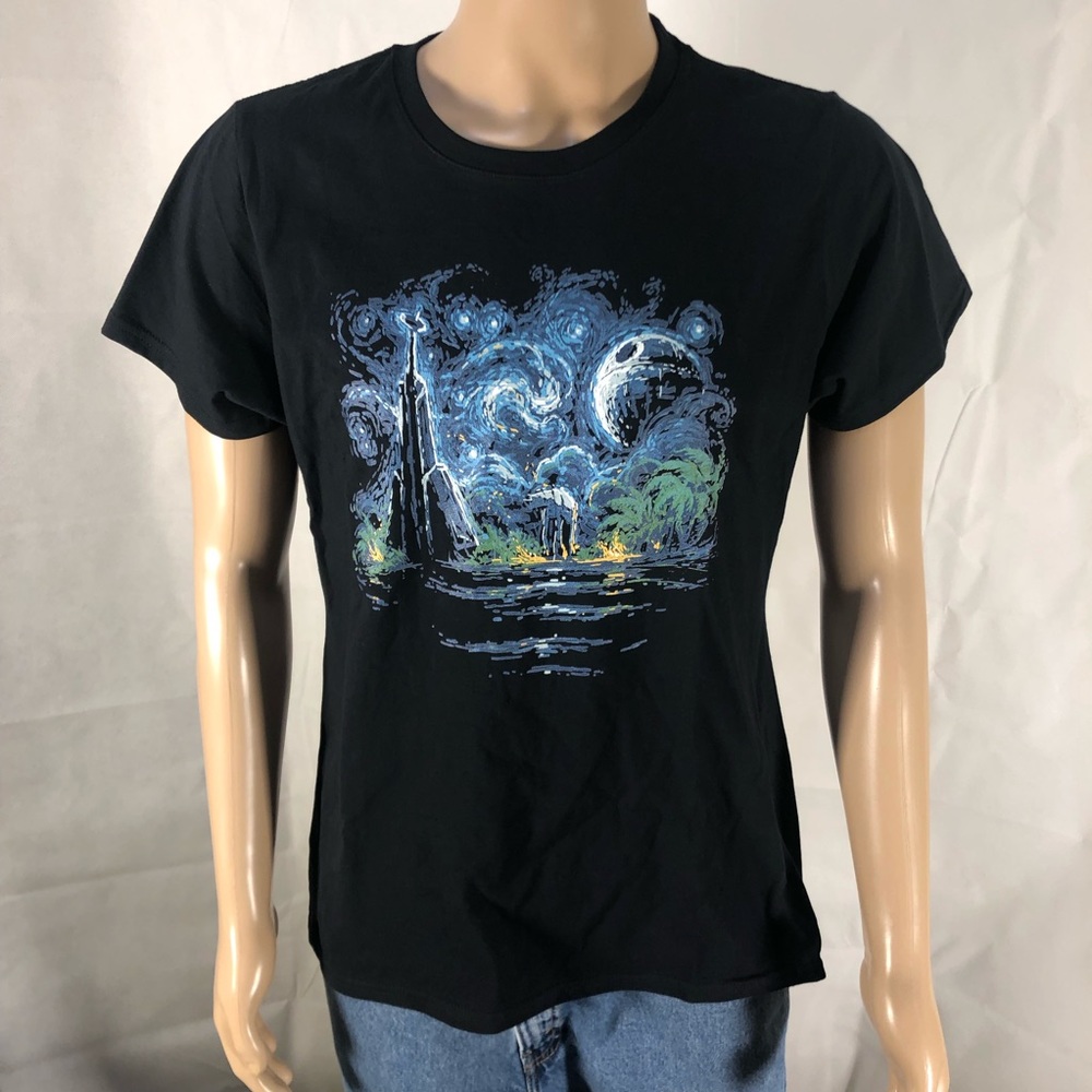 โขPort & Companyโข Star Wars Starry Night T-Shirt